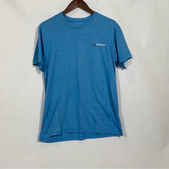 2 for$15 Magellan Outdoors Blue Men's Shirt - Picture 1 of 7
